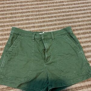 Madewell Perfect Vintage Green Shorts Size 31